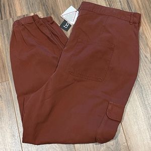 BooHoo Plus Cargo Denim Jeans. Size 18.  NWT!